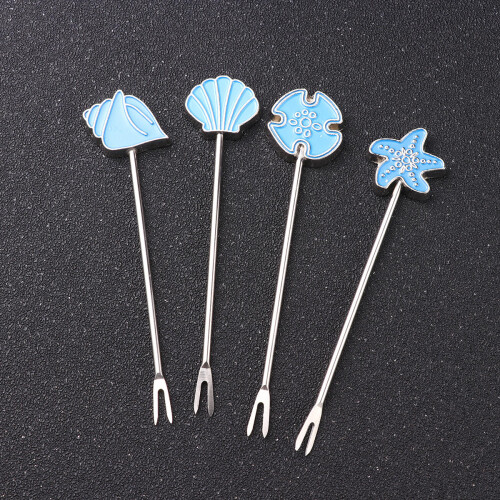 2Sets Stijlvolle Cakevorken Hartvorm Party Accessoires