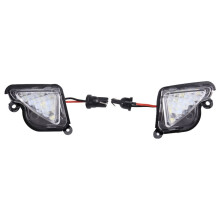 Car Rearview Mirror Welcome Light LED Rearview Mirror Lower Light for Superb MK2 3 Octavia 2 3