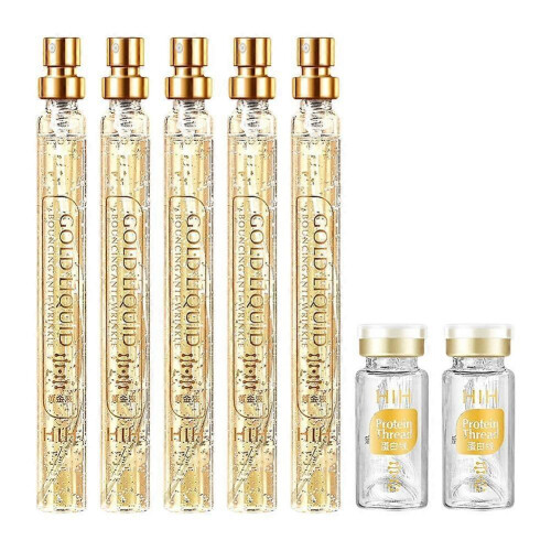 Face Lift Plump Protein Thread Line No Needle 24K Gold Protein Line
