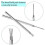 9PCS Clay Sculpting Tools Wooden Handle Pottery Carving Tool Kit Pottery Clay Trimming Tools 2