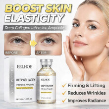 Silk Peptide Collagen Ampoule - Firming Anti Aging Serum for Skin