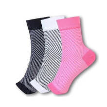 (L XL, Black) FlexGuard Pro Ankle Sleeve Support for Women Men,Achilles Tendon Heel Socks