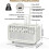 Smart White Noise Machine with Bluetooth & Night Light, Echo Flame Aroma Diffuser Sleep Aid Sound New 2