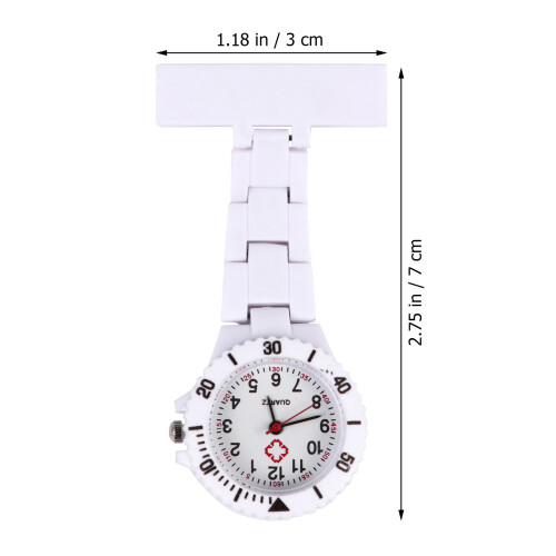 1Praktisch Hanging Nurse Watch Wit Medisch Personeel 1