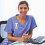 1Praktisch Hanging Nurse Watch Wit Medisch Personeel 3