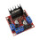 1Dc Stepper Motor Driver Module L298n Controller Board Zwart St Versie 3