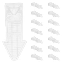 20St PVC Deurwig Voor Woning, Stevige Antislip Deurstopper Voor