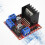 1Dc Stepper Motor Driver Module L298n Controller Board Zwart St Versie 4