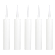 5St Duurzame Kunststof Kit Tubes Hervulbaar Voor Lijm En Kit