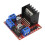 1Dc Stepper Motor Driver Module L298n Controller Board Zwart St Versie 8