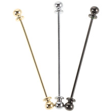 3St Koperen Kraagpennen, Elegant Accessoire Mannenpakken