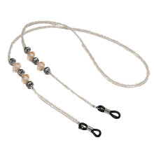 1Witte Eyeglasses String Holder - En Zonnebrillen
