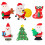 6St Kerstmis Cake Inserts Creatieve Party Baking Supplies 1