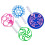5St Blowing Bubble Tool Set Met Verschillende Vormen 1