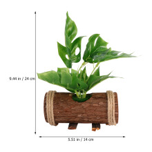 1St Duurzaam Groen Kunstbonsai Miniatuurlandschap Voor Office