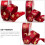 1Rol Decoratieve Polyester Lint Voor Kerst En Geschenkversiering 5