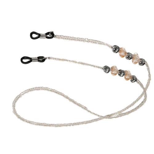 1Witte Eyeglasses String Holder - En Zonnebrillen 1