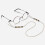 1Witte Eyeglasses String Holder - En Zonnebrillen 3