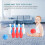 1Set Kinder Bowling Met Educatieve En Veilige Materialen 9