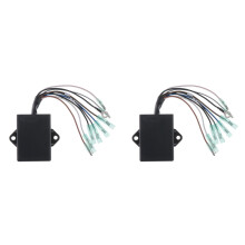 2X 61N-85540-00 61N-85540-13-00 CDI Coil Unit Assy för 2-Takts Utombordare 25- 30