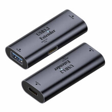 USB A Till USB C-Adapter, USB A 3.2 Till USB C-Adapter, 15W Power USB C Hona Till USB A Hona-Omvandlare för Bärbar Dator, Kamera