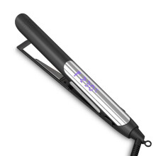 Hair Straightener & Curler 2-in-1 Professional Flat Iron Instant Heat Digital LED Display Adjust Temperature EU Plug