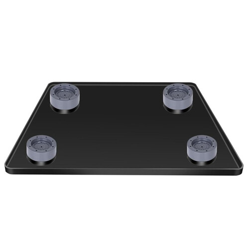 Fridge Silicone Mat with 4 Base Raisers 60x60cm  Fridge Drip Tray Under Refrigerator Mat