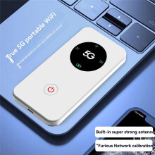 5G MIFI Router Portable WiFi Modem 2.4GHz 5GHz Dual-Band Mobile Broadband Hotspot 5000mAh Pocket Wireless Router