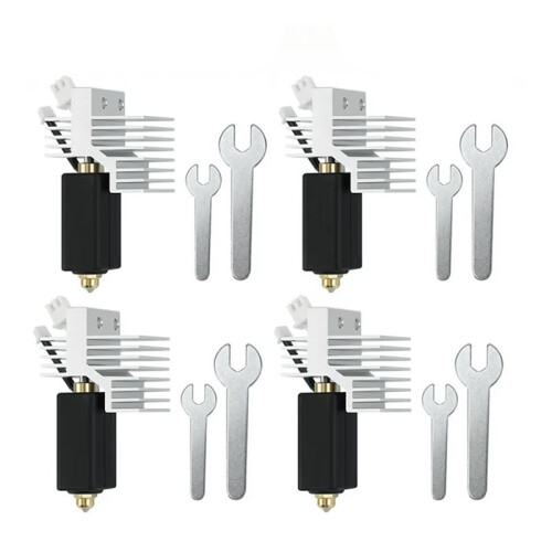 4 Sets Hot End Kit for  Centauri Carbon 3D Printer 0.4mm Assembled Extruder Hotend Kit 3D Printer Accessories