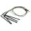 15 Pcs Bendable Acoustic Guitar Transducer Sensitivity Piezo Bridge Pickup Cable 3