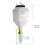 5.5L Eco-Friendly Hanging Ketchup Dispenser - Leak Proof, Space Saving Design 6