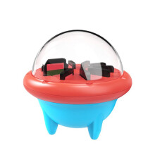 For OLED Lile 2 Game Organiser Rotating Case with 10 Card Slots, Magnetic Pull Card Portable