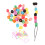 Perline per Capelli In Silicone per Bambine, Perline per Trecce, Perline per Capelli per Trecce, Perline Morbide Colorate, Sfuse 2