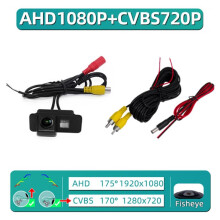 Car AHD 1080P Rear View Camera CVBS 720P Reverse Camera Night Vision Camera for Mondeo Focus Hatchback 2009-2011