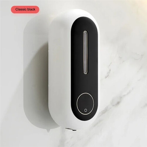 Auto Touchless Foaming Soap Dispenser, No Drill Wall-Mounted, 3 Modes 450ml, Temp Display, for Kitchen and Bathroom 1