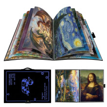 Album Classeur de Rangement pour Puzzles 1000 Pièces 20 Pocettes Cadeau — trieur puzzle, porte affiche, rangement puzzle
