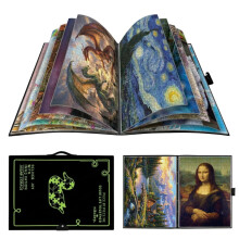 Album Classeur de Rangement pour Puzzles 1000 Pièces 20 Pocettes Cadeau — trieur puzzle, porte affiche, rangement puzzle