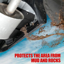 Underbody Shield Cover for Maverick 2022-2025 Rear Wheel Underbody Shield Rust-Proof Guard