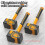 Multifunctional Rubber Hammer Tile Soft Rubber Percussion Hammer Square Hammer Construction Worker Professional Tool 5