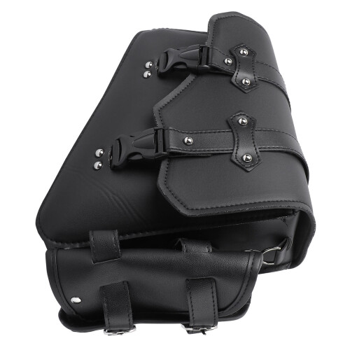 1St PU Motorfiets Saddlebag Links Swingarm Bag