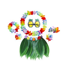 7St Hawaiiaans Feestset Met , Kransen En Brillen Party