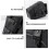 1St PU Motorfiets Saddlebag Links Swingarm Bag 5