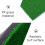 1Draagbare Golf Swing Mat Realistisch Gras 5