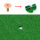 1Draagbare Golf Swing Mat Realistisch Gras 6
