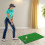 1Draagbare Golf Swing Mat Realistisch Gras 3