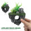 2St Betta Vis Tank Decor Met Duurzaam Drijvend Rotslandschap 4