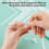 9Pcs -Positioning Pieces Card Corners Helpers with Bone Folder Tool for Paper- Card Making and Scrapbooking 2