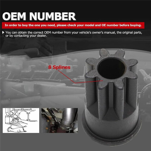 J-38587-A Engine Barring Socket Engine Turning Tool for  CAT 3406E for EUI MUI & Mack Engines 2