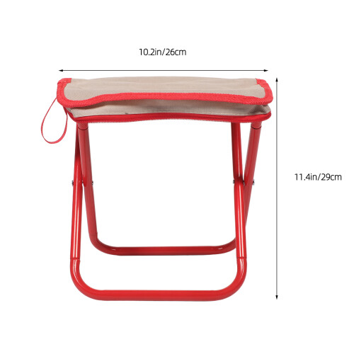 1Lichte Compacte Visstoel Met Opvouwbaar Frame En Tas 1