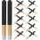 30St Zwarte Nylon Mini Make-Up Borstel Voor Lip En 11